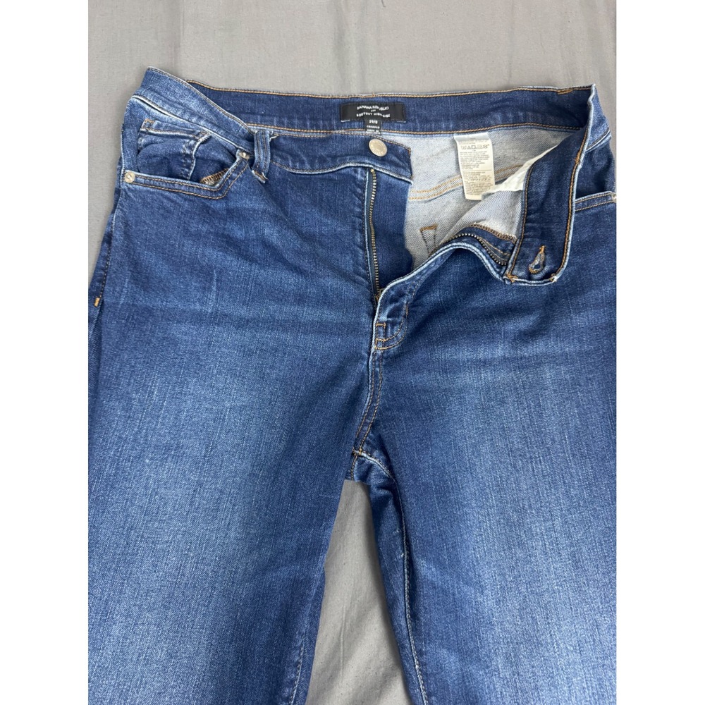 Banana Republic Womens Bootcut High-Rise Cropped Jeans Blue Size 29/8 ~31x26 - Picture 12 of 16